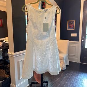 NWT Hill House white eyelet Sutton dress size M